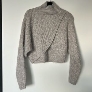 For love and lemons cropped sweater